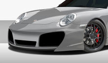 Load image into Gallery viewer, 2005-2011 Porsche 911 Carrera 997 Eros Version 1 Front Lip Under Spoiler Air Dam - 1 Piece (Overstock)