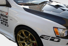Load image into Gallery viewer, 2008-2015 Mitsubishi Lancer Evolution 10 Duraflex GT Concept Fenders - 2 Piece