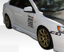 Load image into Gallery viewer, 2008-2015 Mitsubishi Lancer Evolution 10 Duraflex GT Concept Side Skirts Rocker Panels - 2 Piece