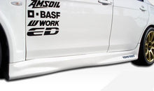 Load image into Gallery viewer, 2008-2015 Mitsubishi Lancer Evolution 10 Duraflex GT Concept Side Skirts Rocker Panels - 2 Piece