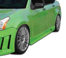 Load image into Gallery viewer, 2008-2011 Ford Focus 4DR Duraflex Piranha Side Skirts Rocker Panels - 2 Piece