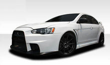 Load image into Gallery viewer, 2008-2017 Fits: Mitsubishi Lancer  Evo X Look Rear Fender Flares - 4 Piece