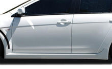 Load image into Gallery viewer, 2008-2017 Fits: Mitsubishi Lancer  Evo X Look Side Skirts Rocker Panels - 2 Piece