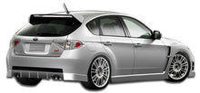 Load image into Gallery viewer, 2008-2014 Subaru Impreza STI 2011-2014 Impreza WRX 5DR Duraflex GT Concept Rear Bumper Cover - 1 Piece