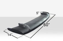 Load image into Gallery viewer, Universal  Bomber Wing Trunk Lid Spoiler - 1 Piece