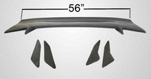 Load image into Gallery viewer, Universal  Sniper Wing Trunk Lid Spoiler - 3 Piece