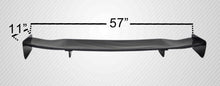 Load image into Gallery viewer, Universal  GT Concept 2 Wing Trunk Lid Spoiler - 3 Piece
