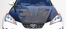 Load image into Gallery viewer, 2010-2012 Hyundai Genesis Coupe 2DR Carbon Creations Circuit Hood - 1 Piece