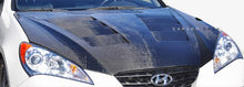 Load image into Gallery viewer, 2010-2012 Hyundai Genesis Coupe 2DR Carbon Creations Circuit Hood - 1 Piece