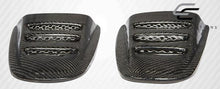 Load image into Gallery viewer, 2010-2014 Ford Mustang Carbon Creations Circuit Window Scoop Louvers - 2 Piece (Overstock)