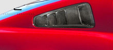 Load image into Gallery viewer, 2010-2014 Ford Mustang Carbon Creations Circuit Window Scoop Louvers - 2 Piece (Overstock)