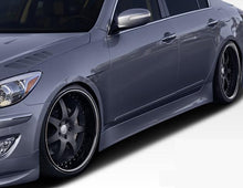 Load image into Gallery viewer, 2009-2014 Hyundai Genesis 4DR Duraflex Executive Side Skirts Rocker Panels - 2 Piece