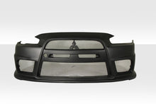 Load image into Gallery viewer, 2008-2017 Fits: Mitsubishi Lancer  Evo X Look Front Bumper Cover - 1 Piece