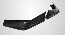 Load image into Gallery viewer, 2008-2015 Mitsubishi Lancer Evolution 10 Carbon Creations RS Look Front Under Spoiler Air Dam Lip Splitters - 2 Piece (Overstock)