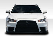 Load image into Gallery viewer, 2008-2017 Fits: Mitsubishi Lancer  Evo X Look Front Bumper Cover - 1 Piece