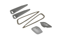 Load image into Gallery viewer, 2008-2014 BMW X6 E71 AF-1 Hood Vents ( GFK ) - 6 Piece (Overstock)