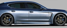 Load image into Gallery viewer, 2010-2015 Porsche Panamera Eros Version 3 Side Skirts Rocker Panels - 2 Piece
