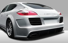 Load image into Gallery viewer, 2010-2013 Porsche Panamera Eros Version 4 Rear Bumper Cover - 1 Piece