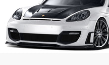 Load image into Gallery viewer, 2010-2013 Porsche Panamera Carbon AF-1 Wide Body Front Bumper Trim ( CFP ) - 2 Piece (Overstock)