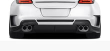 Load image into Gallery viewer, 2010-2013 Porsche Panamera Carbon AF-1 Wide Body Rear Add-Ons with Diffuser ( CFP ) - 3 Piece (Overstock)