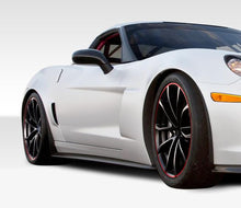 Load image into Gallery viewer, 2005-2013 Chevrolet Corvette C6 Duraflex GT500 Side Skirt Splitters - 2 Piece