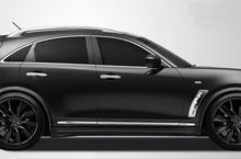 Load image into Gallery viewer, 2009-2017 Fits: Infiniti FX35 FX50 QX70 Couture Urethane MZ-S Side Skirts Rocker Panels - 2 Piece
