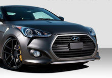 Load image into Gallery viewer, 2012-2016 Fits: Hyundai Veloster Duraflex Turbo Look Front Bumper Cover - 1 Piece