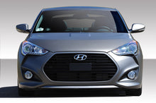 Load image into Gallery viewer, 2012-2016 Fits: Hyundai Veloster Duraflex Turbo Look Front Bumper Cover - 1 Piece