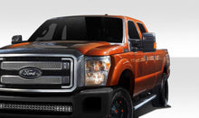 Load image into Gallery viewer, 2011-2015 Ford Super Duty F250 F350 Duraflex Off Road 3.5 Inch Bulge Front Fenders - 2 Piece
