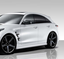 Load image into Gallery viewer, 2009-2017 Fits: Infiniti FX35 FX50 QX70  CT-R Side Skirt Rocker Panels - 2 Piece