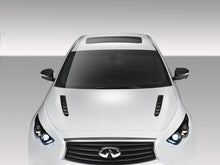 Load image into Gallery viewer, 2009-2017 Fits: Infiniti FX35 FX50 QX70  CT-R Hood - 1 Piece