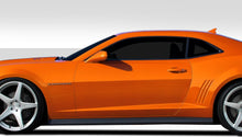 Load image into Gallery viewer, 2010-2015 Chevrolet Camaro Duraflex ZL1 Look Side Skirts Rocker Panels - 2 Piece
