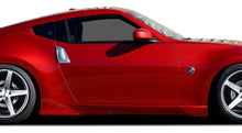 Load image into Gallery viewer, 2009-2017 Fits: Nissan 370Z Couture Urethane Vortex Side Skirt Add Ons - 4 Piece