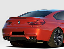 Load image into Gallery viewer, 2011-2017 Fits: BMW 6 Series F06 F12 F13 Duraflex M6 Look Rear Bumper Cover - 1 Piece