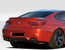 Load image into Gallery viewer, 2011-2017 Fits: BMW 6 Series F06 F12 F13  M6 Look Rear Bumper Cover - 1 Piece