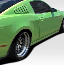 Load image into Gallery viewer, 2010-2014 Ford Mustang Duraflex Boss Look Window Scoops Louvers - 1 Piece (Overstock)