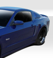 Load image into Gallery viewer, 2010-2014 Ford Mustang Duraflex Boss Look Window Scoops Louvers - 1 Piece (Overstock)