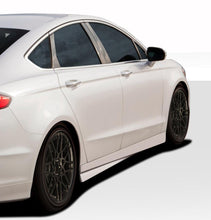 Load image into Gallery viewer, 2013-2017 Fits: Ford Fusion  Racer Side Skirt Rocker Panels - 2 Piece