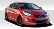 Load image into Gallery viewer, 2011-2013 Hyundai Elantra Duraflex Racer Front Lip Under Spoiler Air Dam - 1 Piece