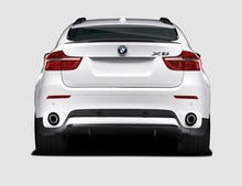 Load image into Gallery viewer, 2008-2014 BMW X6 E71 E72 Duraflex M Performance Look Rear Diffuser Lip Under Air Dam Spoiler - 1 Piece (Overstock)