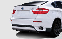Load image into Gallery viewer, 2010-2014 BMW X6 E71 E72 Carbon Creations M Performance Look Rear Diffuser Lip Under Air Dam Spoiler - 1 Piece (Overstock)