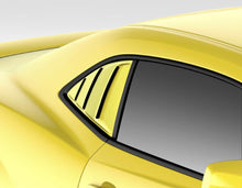 Load image into Gallery viewer, 2010-2015 Chevrolet Camaro Duraflex Racer Window Scoops Louvers - 2 Piece