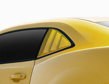 Load image into Gallery viewer, 2010-2015 Chevrolet Camaro Duraflex Racer Window Scoops Louvers - 2 Piece