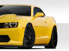 Load image into Gallery viewer, 2010-2015 Chevrolet Camaro Duraflex Stingray Z Look Front Fender Flares - 2 Piece