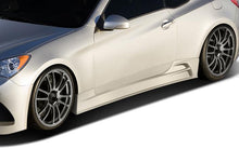 Load image into Gallery viewer, 2010-2016 Fits: Hyundai Genesis 2DR Duraflex J-Spec Side Skirts Rocker Panels - 2 Piece (Overstock)