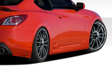 Load image into Gallery viewer, 2010-2016 Fits: Hyundai Genesis 2DR Duraflex J-Spec Side Skirts Rocker Panels - 2 Piece (Overstock)