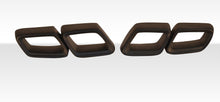 Load image into Gallery viewer, Universal  Black Series Look Exhaust Trim Covers - 2 Piece
