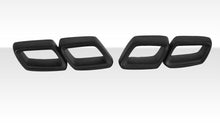 Load image into Gallery viewer, Universal  Black Series Look Exhaust Trim Covers - 2 Piece