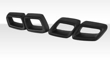 Load image into Gallery viewer, Universal  Black Series Look Exhaust Trim Covers - 2 Piece