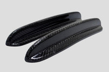 Load image into Gallery viewer, 2014-2015 Mercedes CLA Class Carbon Creations Black Series Look Front Bumper Accessories - 4 Piece (Overstock)